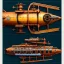 Placeholder: fullbody Drawing of 'sketch of Steampunk Submarine vehicle',intricate detail,andrea bonelli,Kilian Eng,Ohrai,evan lee,Aleksandr Sidelnikov,KyuYong Eom,three quarters frontal aerial view,toned colors,16k