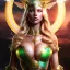 Placeholder: portrait 'beautiful Sexy busty Blonde Sif',long hair,horned helmet, celtic tattoed,crystal clear green eyes,painting by gaston bussiere, greg rutkowski, yoji shinkawa, yoshitaka amano, tsutomu nihei, donato giancola, tim hildebrandt, oil on canvas, cinematic composition, extreme detail,fit full head inside picture,32k