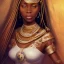 Placeholder: Rwandan bride princess realistic