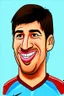 Placeholder: cartoonLuis Suarez Footballer