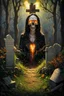 Placeholder: The graveyard of curiosity; Art Informel; Dazzling; Morbid