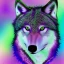 Placeholder: Purple wolf