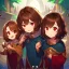 Placeholder: Clear focus, High resolution, kid, Rough line, cute, cartoony style, big eyes, red eyes, sparkling eyes, brown hair, red eyes, wearing a Ocarina Of Time tunic