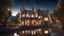 Placeholder: beautiful house, perfect architecture, style Antoni Gaudi, rural environment, night, stars, volumetric lighting, trees, river, distant mountains, award-winning photograph, photorealism, superb details, light and shade, beautiful composition, arts-and-crafts, attractive, peaceful, exquisite