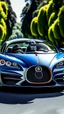 Placeholder: Make a ape drive a Bugatti with Sunglasses on