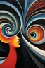 Placeholder: For creativity there must be a degree of resistance within oneness; Optical Art; Neo-surrealism