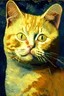 Placeholder: Portrait of a Cat by Van Gogh