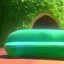 Placeholder: Couch in the shape of an avocado