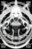 Placeholder: Dark energy spiral, greyscale,