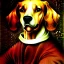 Placeholder: portrait of a dog by Diego Velázquez style