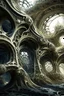 Placeholder: dark fantasy art of a medieval abandoned hall