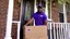 Placeholder: Tyrone suspiciously takes fedex delivery from porch