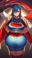 Placeholder: fat superman