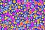 Placeholder: Pattern Flowers with bubbles abstract muted color