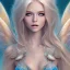 Placeholder: magnifique belle sexy fairy souriante avec de magnifiques ailes et des cheveux longs blonds,yeux bleus