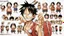 Placeholder: Monkey D luffy form one piece in theme joy boy