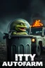 Placeholder: in the style of INITIAL D, DIRTY CUTE HOT EUROPEAN Oscar the AUTOFARM Grouch SESEME ST CHARACTER IN LARGE BALL INSIDE LADY,GARBAGE TRASH BIN, side profile, "GARBAGE TRASH BIN IN FRONT" man in super blackscary (((((autofarm)))))) TITLE in movie poster movie style horror look. as five headed mouth open, rough teeth, turn head around, landrover crash in background, Mood/Atmosphere(BOOTY HORROR)(&*&*^%$^#%$#%$^%$#^#$#^%#$^$#