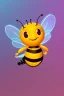 Placeholder: Cute bee as pfp animation style