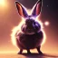 Placeholder: galaxies, spirals, space, nebulae, stars, smoke, iridescent, intricate detail, in the shape of a rabbit, octane render, 8k, --q 2 --ar 2:3 --uplight