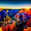 Placeholder: Grand Canyon National Park, Arizona,aerial view,extremely detailed digital painting, high resolution,8k, realistic, beautiful, volumetric lighting, mystical colors ,perfectly centered image, perfect composition, rim light, beautiful lighting,masterpiece, stunning scene, raytracing, anatomically correct, in the style Van Gogh and robert e howard and Ken Kelley and Ohrai Noriyoshi and Simon Bisley and tomzj1.