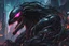 Placeholder: venom machine in solo leveling shadow artstyle, cyberpunk them, neon lights, full body, apocalypse, intricate details, highly detailed, high details, detailed portrait, masterpiece,ultra detailed,best quality