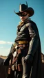 Placeholder: Magnus Carlsen as batman cowboy