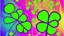 Placeholder: rave poster with Four-leaf clover