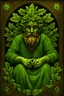 Placeholder: The green man of folklore