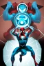 Placeholder: spider-man, DC blue lantern