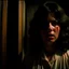 Placeholder: Strong texture, photorealism, Caravaggio. Italian interior. Surreal, eerily mysterious, pastel colors. Italian horror, Dario Argento. Humid. Movie shot, splatter horror. 1970's Italian art. 33mm photography