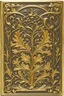 Placeholder: rectangular gold delicate art nouveau book cover