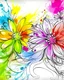 Placeholder: draw a front-page, colored picture flower background, only use online, beautiful art, beautiful and nice background, no shadows a clear and well art