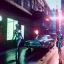 Placeholder: Ultra Realistic scene, retro futuristic style, 1960 fashion sci-fi. 2 cyber Women, shopping, smile, happy. Clean city, highly detailed, concept art, unreal engine 5, ray tracing, RTX, lumen lighting, ultra detail, volumetric lighting, 3d, finely drawn, high definition, high resolution.