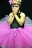 Placeholder: justin bieber crying and wearing a tutu