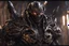 Placeholder: Golem with no eyes in 8k solo leveling shadow artstyle, venom model, cover eyes, evil laugh smile, darkness them, close picture, apocalypse, intricate details, highly detailed, high details, detailed portrait, masterpiece,ultra detailed, ultra quality