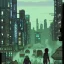 Placeholder: city, concept art, asaf hanuka, dan mumford, post-apocalypti