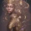 Placeholder: sango fantasy, fantasy magic, intricate, sharp focus, illustration, highly detailed, digital painting, concept art, matte, artgerm and paul lewin and kehinde wiley, masterpiece sexy lips Asian afro lips black African lady body mermaid Dragon head silver bright snow lady outer space mermaid pretty skull head