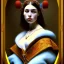 Placeholder: Epic massive Portrait of voloptuos beautiful Woman estilo Jean Auguste Dominique Ingres 4k