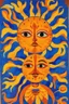 Placeholder: Sun folk art