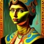 Placeholder: Retrato al oleo de una Cobra matando a Cleopatra en su habitación estilo van gogh 4k