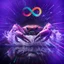 Placeholder: infinity symbol ∞ with vibrant powerful crab jumping out of the water, striking, neon, chiaroscuro, dramatic, captivating, powerful, fantasy, beautiful, octane render, 16k post-production, artstation: award-winning: atmospheric: commanding: fantastical: clarity: ultra quality: striking: brilliance: stunning colors: amazing depth; lens: f/11, 35mm