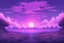 Placeholder: Symmetric Purple SKY WITH CLOUDS BACKGROUND Pixel Art