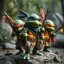 Placeholder: Teenage Mutant Ninja Sparrows.