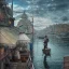 Placeholder: Insanely detailed photograph of an “arctexture plans fisherman on a dock” with intricate detailed of fishing knots, intricate embroidered clothing, hyperdetailed painting by Ismail Inceoglu Huang Guangjian and Dan Witz CGSociety ZBrush Central fantasy art album cover art,8K, hdr, romantic, mysterious, ominous, flowers, jewelry, steam,oil,cafe,street vendor,steamship,D&D