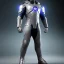 Placeholder: Cosmic super hero, gray costume,8k HD image,