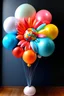 Placeholder: Ballon 3D with flower
