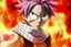 Placeholder: Natsu in 8k 2D anime fairy tail drawing style, fairy tail costum, close picture, fire, fantasy, neon, highly detailed, high details, detailed portrait, masterpiece,ultra detailed, ultra quality