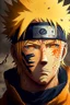 Placeholder: portrait of Naruto Uzumaki after a battle