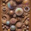 Placeholder: Wood, pastel colors, crepusculare, monde, silouhet cold, spirale, olive,kind spiner, brown, yelow, white, red, cubes, cups, abstract art,creme,