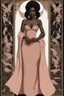 Placeholder: Bathed in celestial luminescence, an uber-elegant funeral bookmark unfurls upon shimmering salmon pink cardstock. Woven from 24 karat threads, it portrays an exquisitely-tanned, biracial Black woman in her twilight years, her beauty frozen in time, every feather-light wrinkle etched with grace. Encircling her visage, a tapestry of gilded, verdant filigrees unfurls, swirling like the tendrils of an ancient vine, adorned with flourishing calligraphy in fonts fit for a queen. Each scroll, each flou